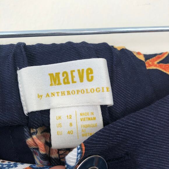 Anthropologie x Maeve Sunshine Wide-Leg Pants Size 8 NWT - Picture 6 of 9